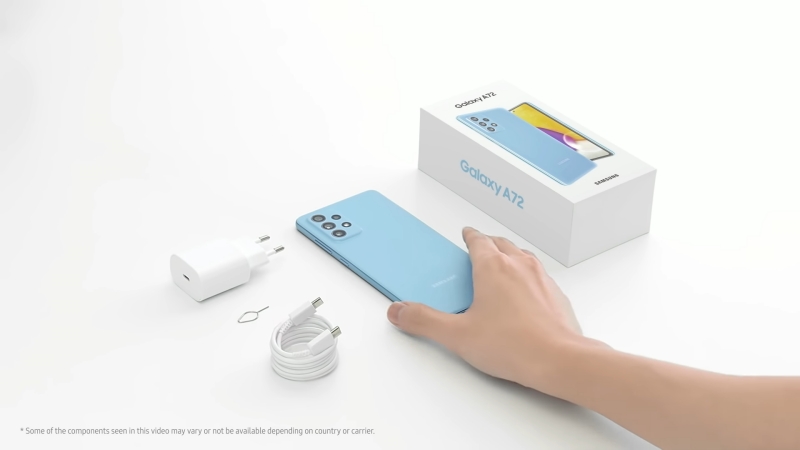 Mở hộp Galaxy A72 Mở hộp Galaxy A72