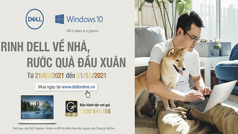 RINH DELL VỀ NHÀ, RƯỚC QUÀ ĐẦU XUÂN RINH DELL VỀ NHÀ, RƯỚC QUÀ ĐẦU XUÂN