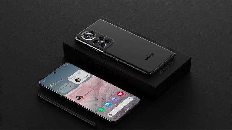 Màn hình của Samsung Galaxy S22 Ultra đã không còn cong nữa Màn hình của Samsung Galaxy S22 Ultra đã không còn cong nữa