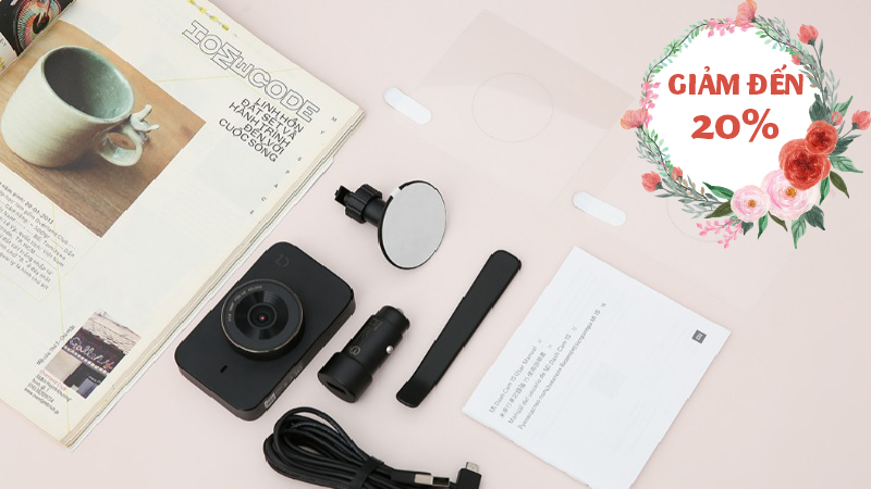 Camera Hành Trình 1080P Xiaomi Mi Dash Cam 1S Đen