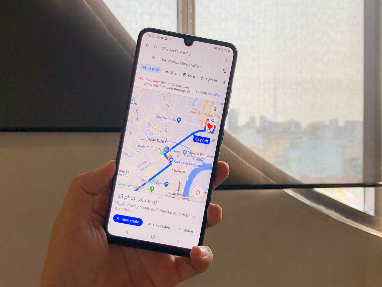 Sử dụng Google Maps trên Galaxy A32 có tốn nhiều pin không Sử dụng Google Maps trên Galaxy A32 có tốn nhiều pin không