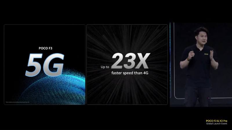 POCO F3 năm nay đã được trang bị kết nối 5G hiện đại. POCO F3 năm nay đã được trang bị kết nối 5G hiện đại.