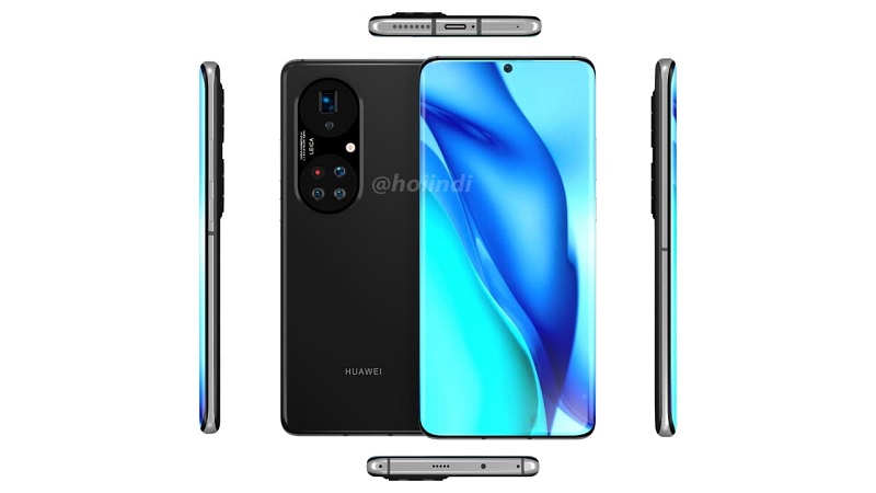 Huawei P50 Pro+ rò rỉ ảnh render Huawei P50 Pro+ rò rỉ ảnh render