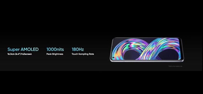 Một vài thông số màn hình trên Realme 8. Một vài thông số màn hình trên Realme 8