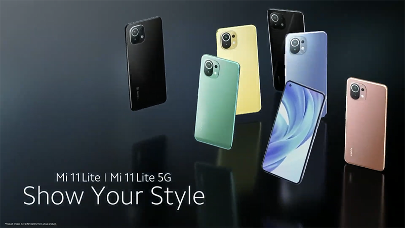 Xiaomi Mi 11 Lite có thiết kế mỏng nhẹ và trẻ trung Xiaomi Mi 11 Lite có thiết kế mỏng nhẹ và trẻ trung