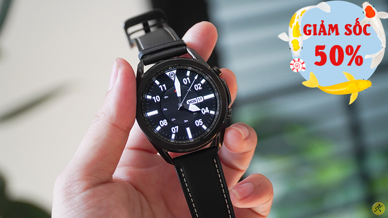 Ngày Cá Samsung tung ưu đãi bán phá giá: Galaxy Watch 3 giảm sốc 50%