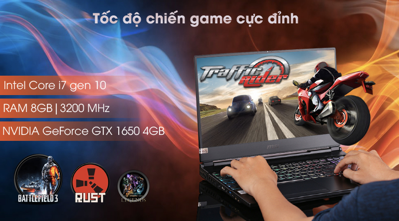 Chiến game cực đỉnh trên MSI GL65