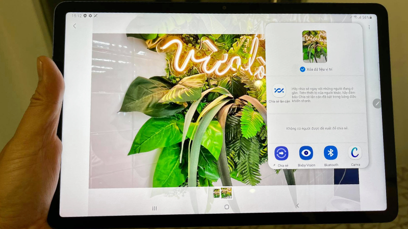 Hệ điều hành One UI 3.1 trên Galaxy Tab S7 Hệ điều hành One UI 3.1 trên Galaxy Tab S7