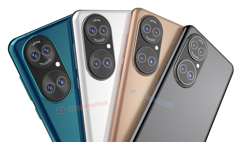 Huawei P50 lộ diện thiết kế Huawei P50 lộ diện thiết kế