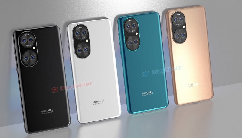 Huawei P50 lộ diện thiết kế Huawei P50 lộ diện thiết kế