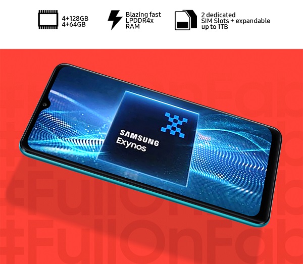 Galaxy F12 giá chỉ từ 3.8 triệu với màn hình 90Hz, viên pin khủng 6.000 mAh Galaxy F12 giá chỉ từ 3.8 triệu với màn hình 90Hz, viên pin khủng 6.000 mAh