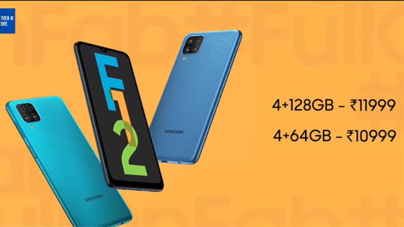 Galaxy F12 giá chỉ từ 3.8 triệu với màn hình 90Hz, viên pin khủng 6.000 mAh Galaxy F12 giá chỉ từ 3.8 triệu với màn hình 90Hz, viên pin khủng 6.000 mAh