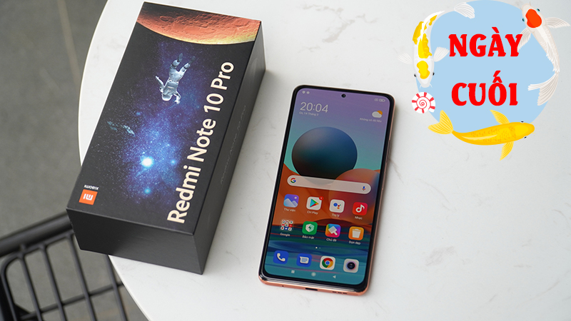 Đặt trước Redmi Note 10 Pro Mi Fan Festival: Quà hấp dẫn, hộp có 1-0-2