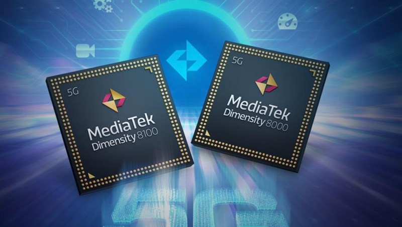 MediaTek ra mắt Dimensity 8000 và 8100. Nguồn: MediaTek. MediaTek ra mắt Dimensity 8000 và 8100. Nguồn: MediaTek.
