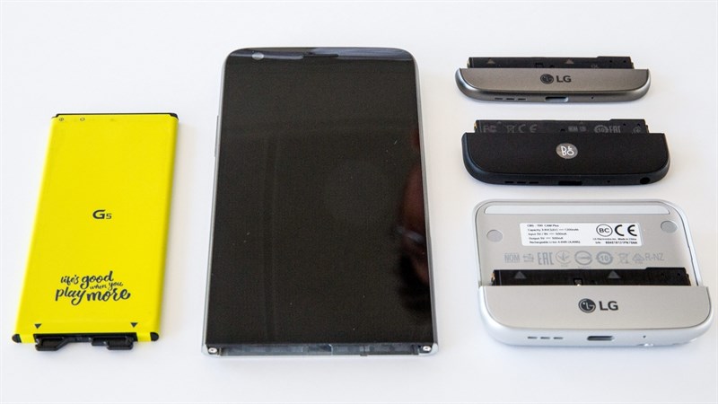 LG G5 và thiết kế module độc đáo.