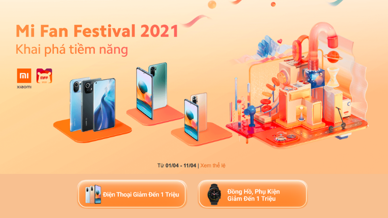 Lễ hội Mi Fan Festival 2021 đánh dấu sự kiện MFF lần thứ 10 cũng như là năm thứ 11 kể từ khi Xiaomi thành lập.