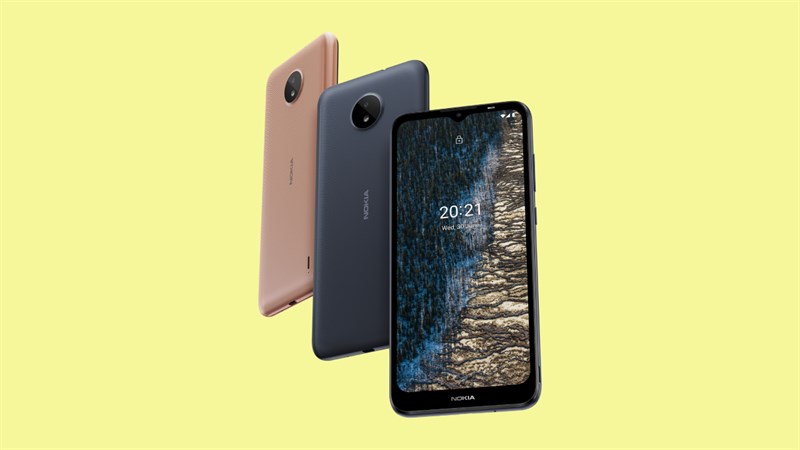 Hai phiên bản màu sắc trên Nokia C20