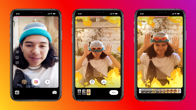 Khả năng sáng tạo nội dung trên Instagram Reels khá đa dạng