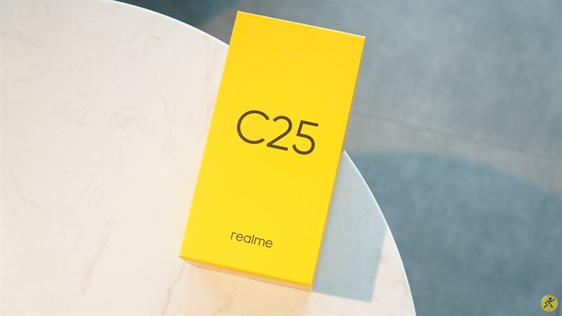 Realme C25 với viên pin 6.000 mAh