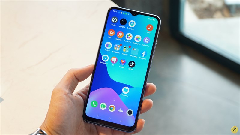 Realme C25 được trang bị màn hình kích thước 6.5 inch