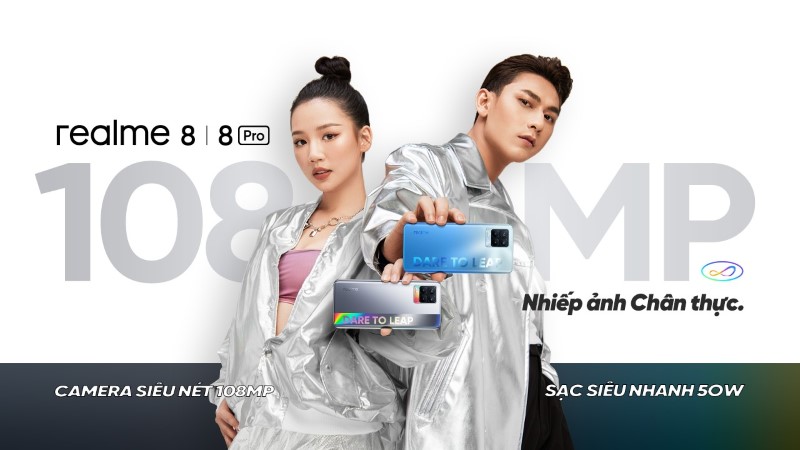 Realme 8 và 8 Pro được ấn định ngày ra mắt tại VN