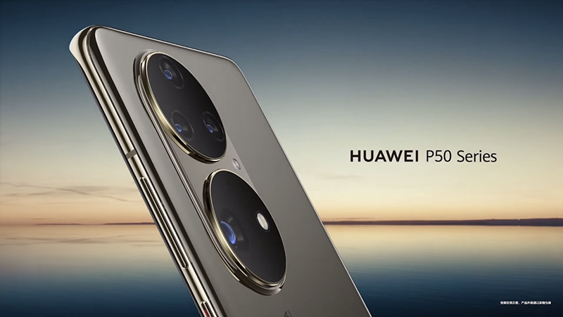 Thiết kế camera siêu dị hợm của dòng Huawei P50. (Nguồn: Huawei). Thiết kế camera siêu dị hợm của dòng Huawei P50. (Nguồn: Huawei).