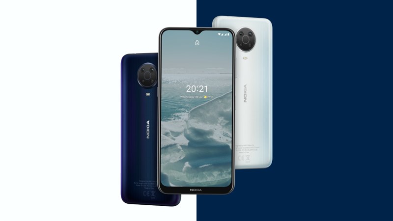 Nokia G30 có mức giá được đồn đoán cao hơn khá nhiều so với Nokia G20 (Ảnh minh họa Nokia G20).