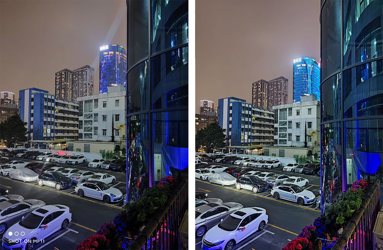 So sánh ảnh chụp ban đêm So sánh ảnh chụp ban đêm