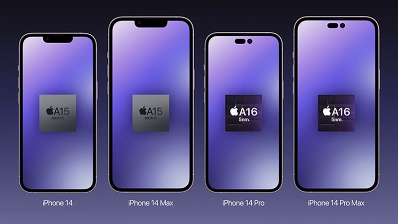 Bộ đôi iPhone 14 Pro và Pro Max sẽ dùng chip Apple A16 mới hơn so với bản tiêu chuẩn và bản Max. Nguồn: YouTube Apple Explained. Bộ đôi iPhone 14 Pro và Pro Max sẽ dùng chip Apple A16 mới hơn so với bản tiêu chuẩn và bản Max. Nguồn: YouTube Apple Explained.