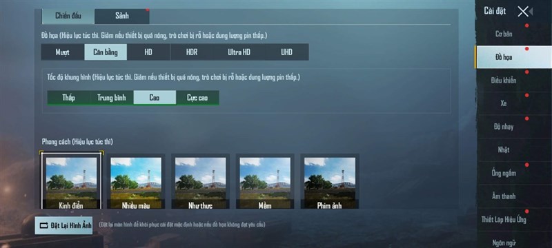 Cấu hình tựa game PUBG Mobile. Cấu hình tựa game PUBG Mobile.