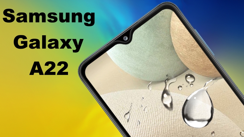 Tổng quan ngoại hình của Samsung Galaxy A22 được tiết lộ thông qua ốp lưng bên thứ ba, thoạt nhìn cứ tưởng Galaxy M62