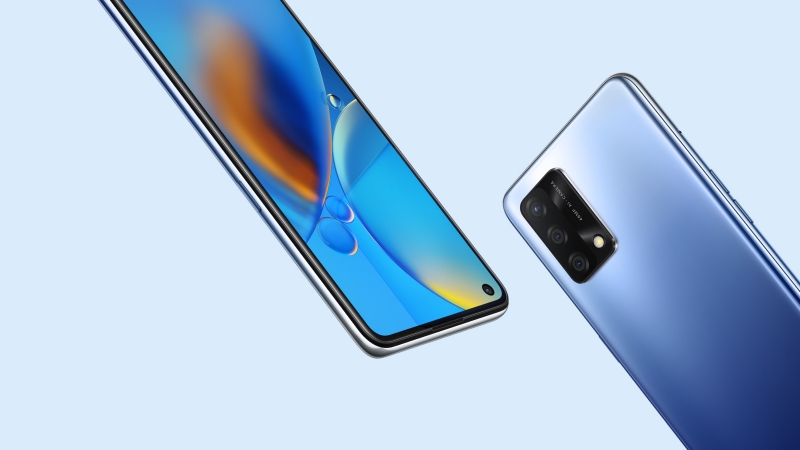 OPPO Reno5 có thiết kế tương tự OPPO A74