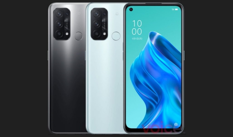 OPPO Reno5 A lộ ảnh render