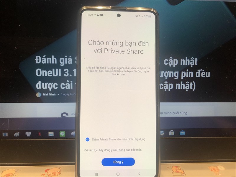 Tính năng Private Share trên Samsung Galaxy A51 sau khi cập nhật OneUI 3.1 giúp người dùng kiểm soát được acsc nội dung đã chia sẻ Tính năng Private Share trên Samsung Galaxy A51 sau khi cập nhật OneUI 3.1 giúp người dùng kiểm soát được acsc nội dung đã chia sẻ
