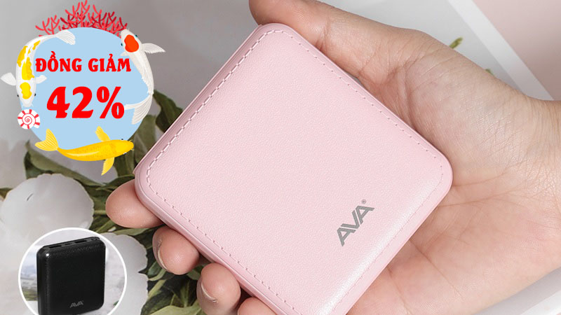 Pin sạc dự phòng AVA đồng giảm đến 42% Pin sạc dự phòng AVA đồng giảm đến 42%