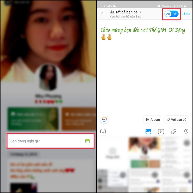 Đăng trạng thái độc đáo và nổi bậc hơn nhờ nền trạng thái Đăng trạng thái độc đáo và nổi bậc hơn nhờ nền trạng thái