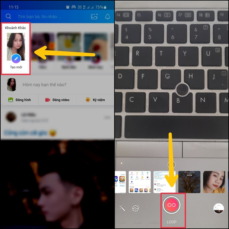 Quay Boomerang bằng Zalo cực kỳ tiện lợi Quay Boomerang bằng Zalo cực kỳ tiện lợi