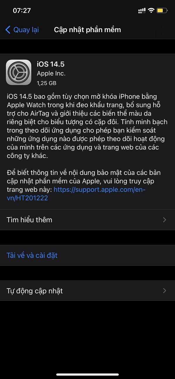 Apple chính thức phát hành iOS 14.5 và iPadOS 14.5 với nhiều tính năng mới, tải về & cài đặt ngay nào