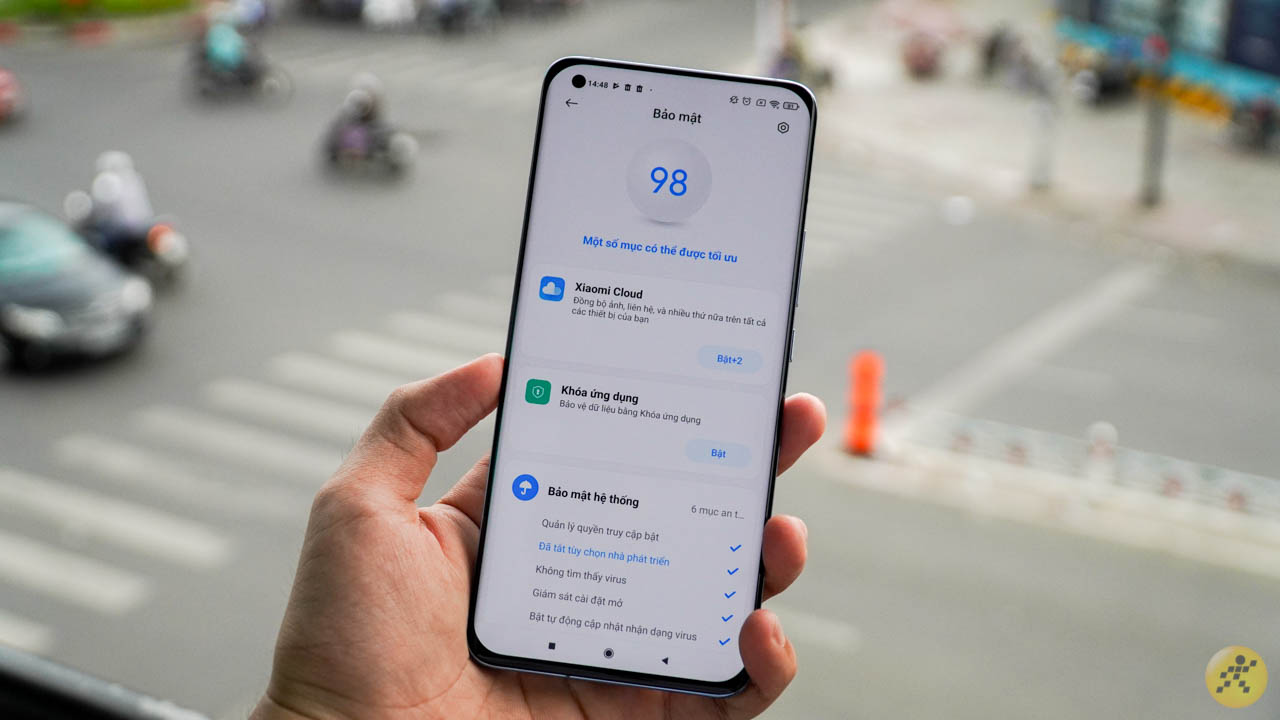 MIUI 12 đã được nâng cấp ứng dụng bảo mật MIUI 12 đã được nâng cấp ứng dụng bảo mật