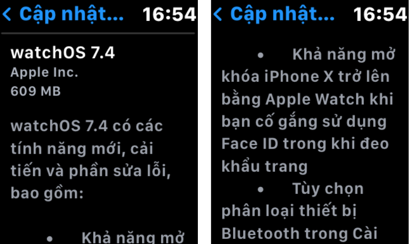 Bạn cần phải có Apple Watch đã cập nhật lên phiên bản watchOS 7.4 để có thể dùng tính năng mở khóa iPhone bằng Apple Watch.