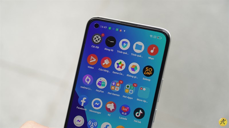 Trải nghiệm chiến game liên tục trên Realme 8