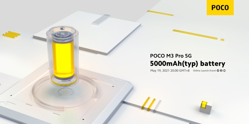 POCO M3 Pro được trang bị con chip Dimensity 700 cùng viên pin 5.000 mAh