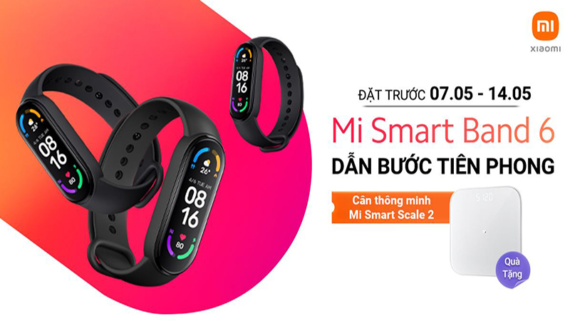 Đặt trước Mi Smart Band 6 Đặt trước Mi Smart Band 6