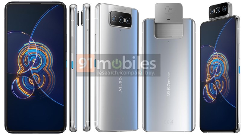 ASUS ZenFone 8 Flip màu Gray Silver