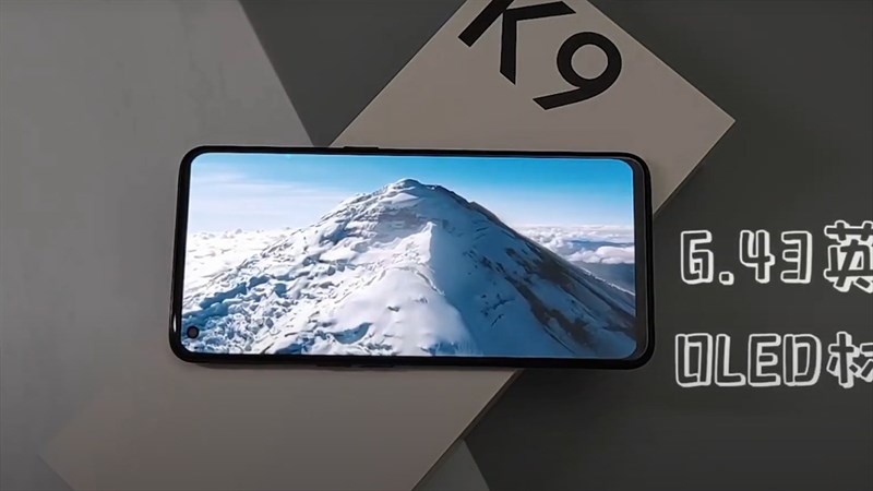 OPPO K9 5G có màn hình 6.43 inch OPPO K9 5G có màn hình 6.43 inch