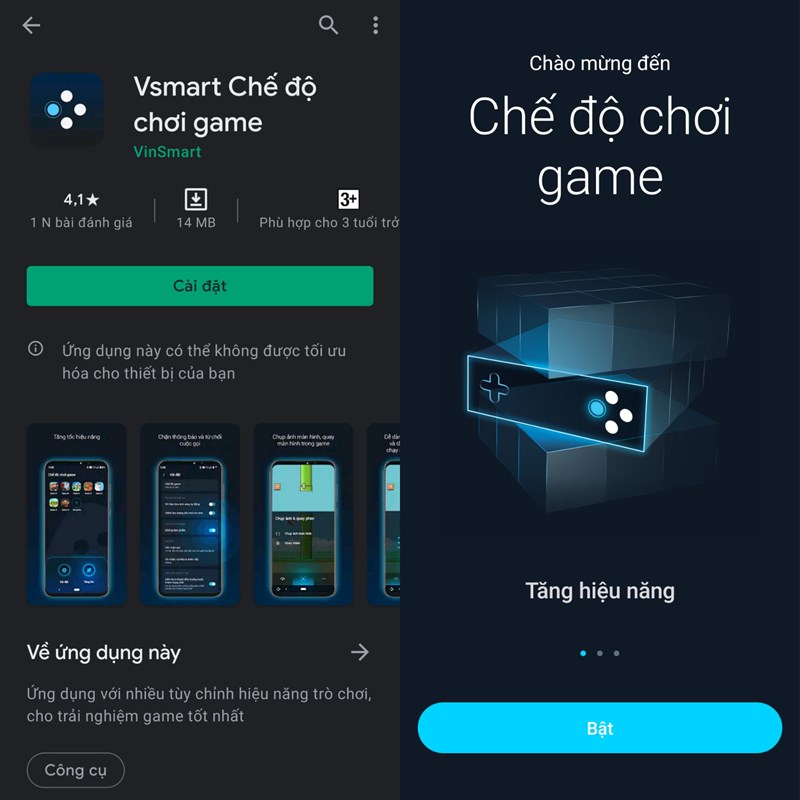 Chơi game nhanh điện thoại Vsmart (1)