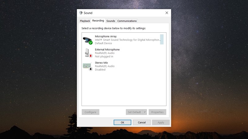 tăng âm lượng Microphone trên Windows 10 tăng âm lượng Microphone trên Windows 10