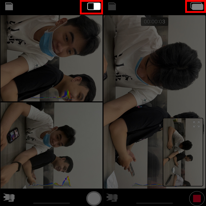 Cách sử dụng nhiều camera cùng lúc Cách sử dụng nhiều camera cùng lúc