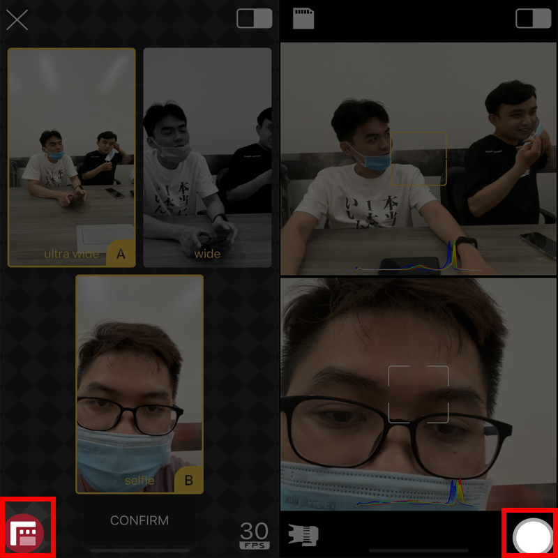 Cách sử dụng nhiều camera cùng lúc Cách sử dụng nhiều camera cùng lúc