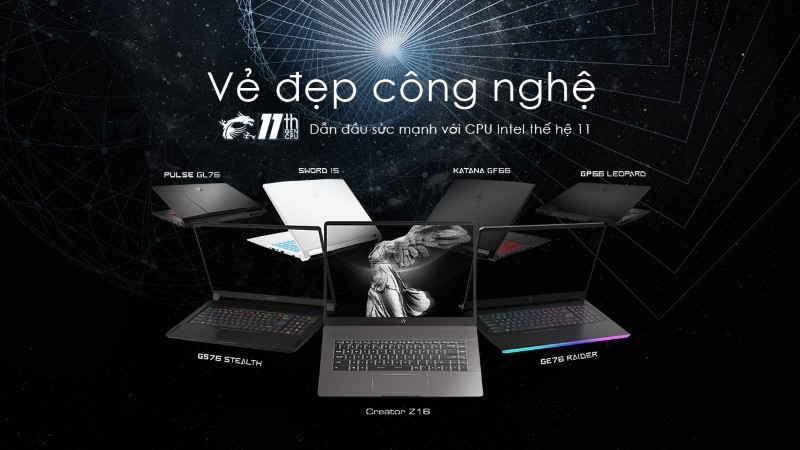 MIS ra mắt các sản phẩm laptop sử dụng Intel dòng H thế hệ 11 MIS ra mắt các sản phẩm laptop sử dụng Intel dòng H thế hệ 11